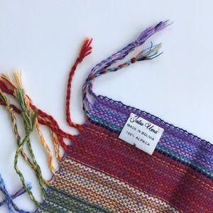 Accessories - NEW soft and colorful striped alpaca wool scarf Accessories - NEW soft and colorful striped alpaca wool scarf